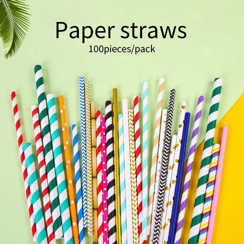 Drinking Straws, Paper Straws, Biodegradable Straws