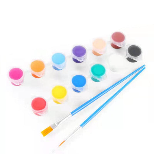 Acrylic Paint Pot Strips with Brush,Kids Paint, Acrylic Paint Set which-craft