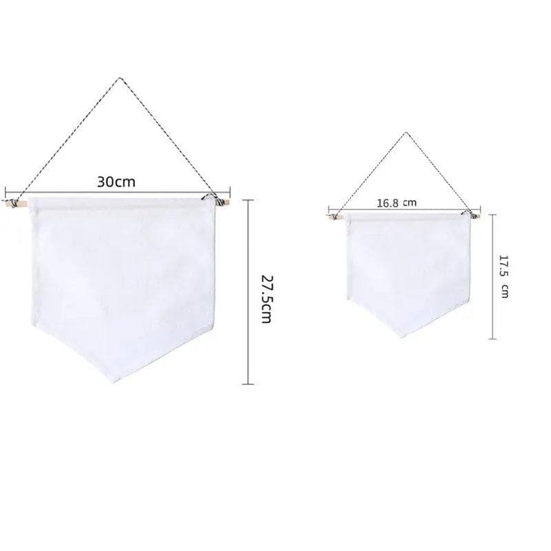 Blank canvas banner canvas banner for pin badge display and wall hanging which-craft