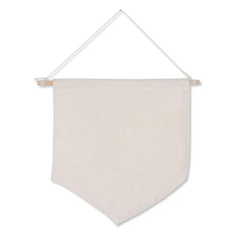 Blank canvas banner canvas banner for pin badge display and wall hanging which-craft