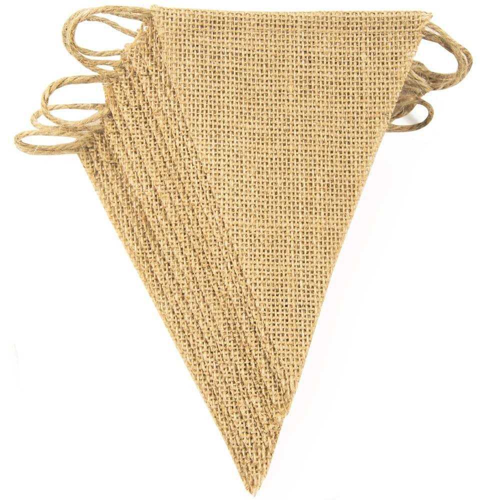 Burlap Banner Wall Pennant for festival decoration which-craft