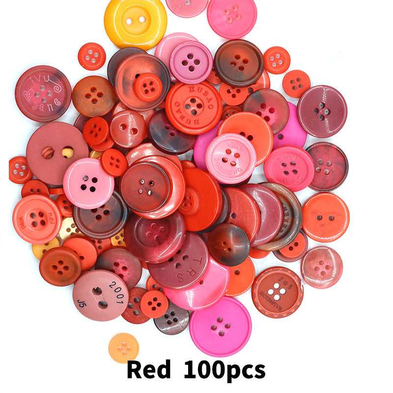 Buttons painting Resin Buttons DIY Crafts for Manual Button Sewing which-craft