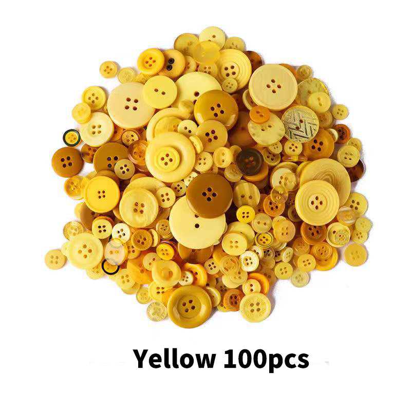 Buttons painting Resin Buttons DIY Crafts for Manual Button Sewing which-craft