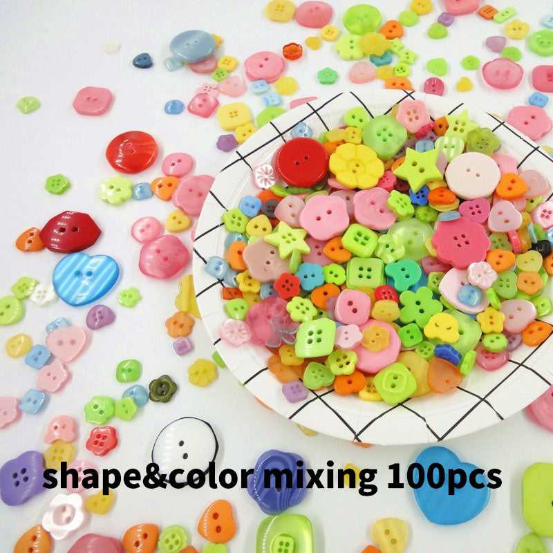 Buttons painting Resin Buttons DIY Crafts for Manual Button Sewing which-craft