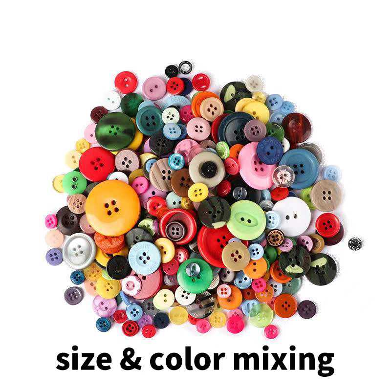 Buttons painting Resin Buttons DIY Crafts for Manual Button Sewing which-craft