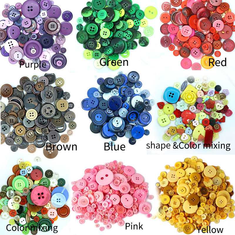 Buttons painting Resin Buttons DIY Crafts for Manual Button Sewing which-craft