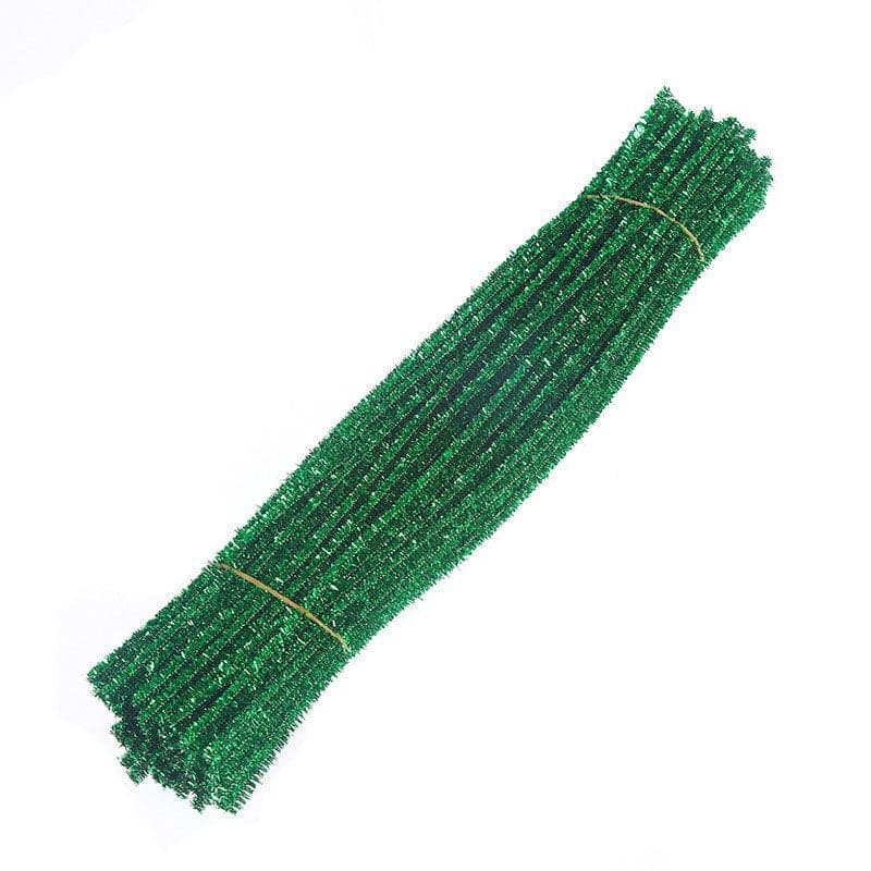 Chenille Pipe Cleaners Tinsel Pipe Cleaners glitter Chenille stem –  which-craft