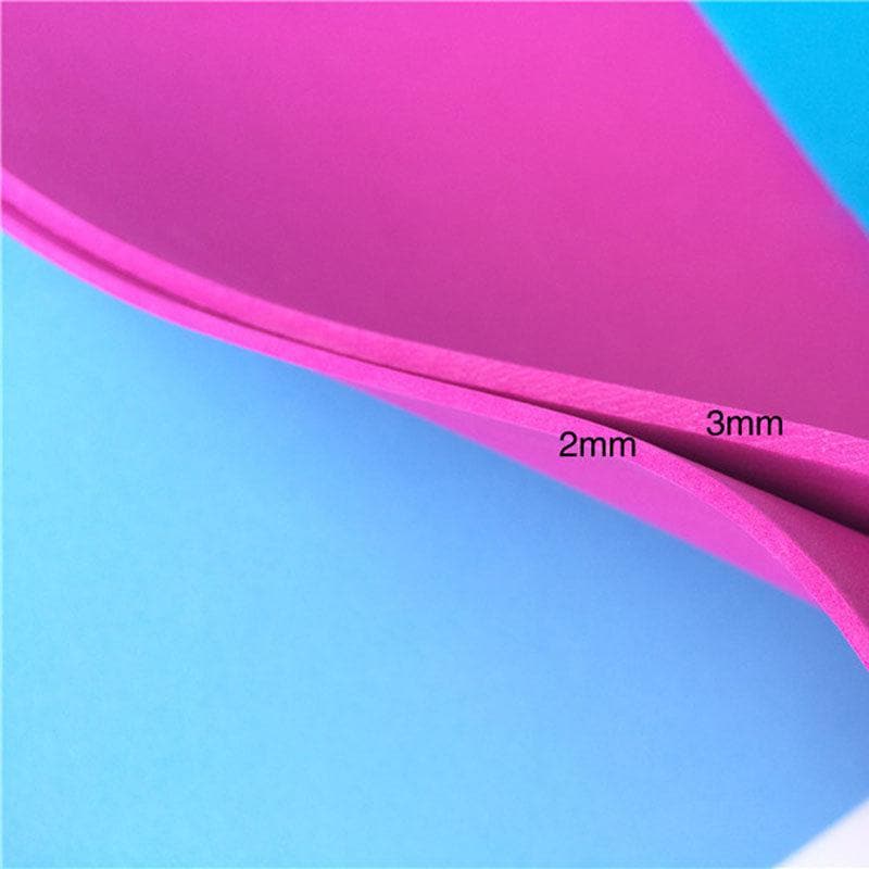 EVA foma sheets in 10 colors for Cosplay, Costumes, Crafts, DIY Projects,thickess is 1mm,2mm,3mm which-craft