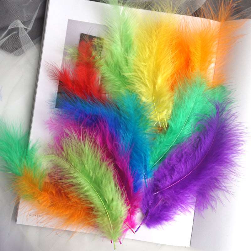 Feathers for DIY Crafting turkey feather Feathers Craft 200pcs which-craft