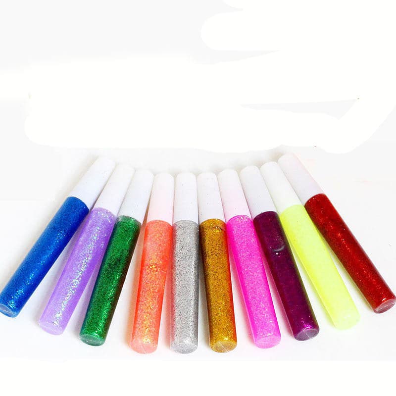 Glitter pen glitter glue flash glue 6pcs which-craft