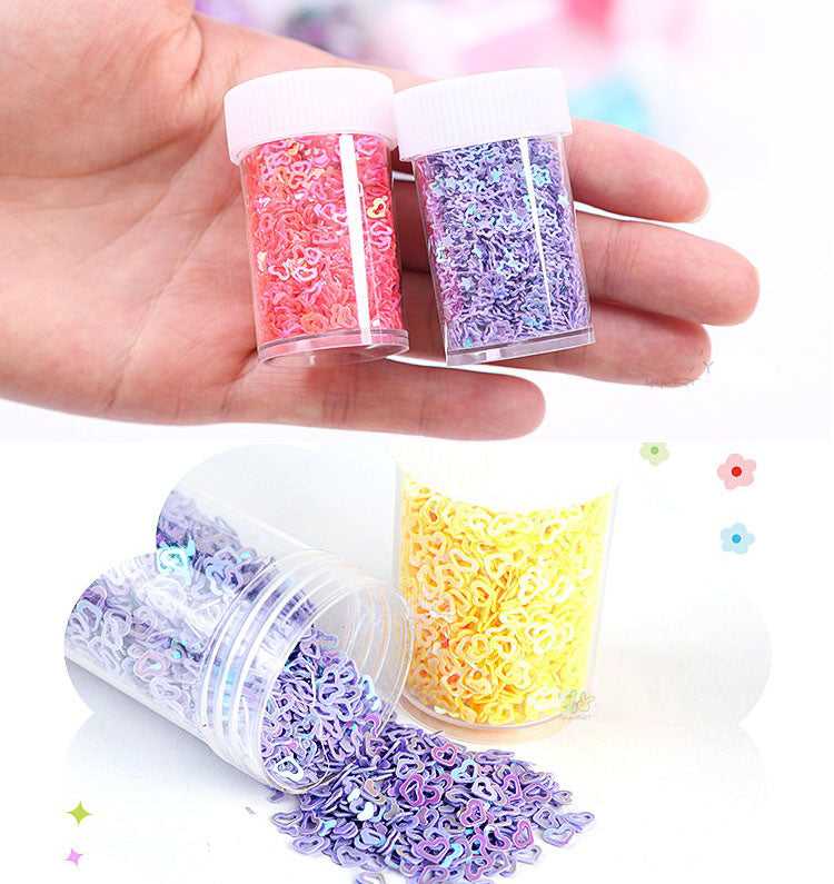 Holographic Powder Glitters for DIY craft 12bottle/set which-craft