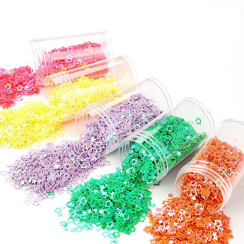 Holographic Powder Glitters for DIY craft 12bottle/set which-craft