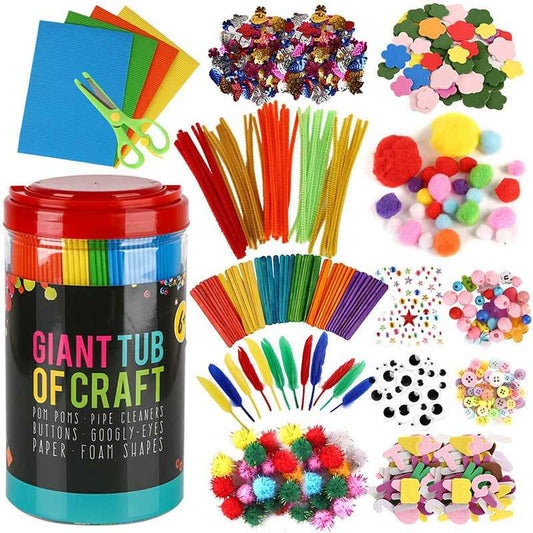 Kids DIY accessories kit for school projects which-craft