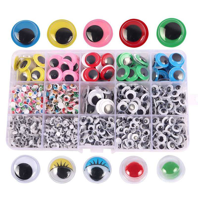 Movable eyes self-adhesive used for toy crafts DIY Accessories which-craft