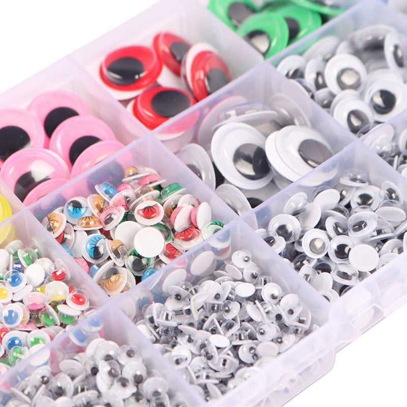 Movable eyes self-adhesive used for toy crafts DIY Accessories which-craft