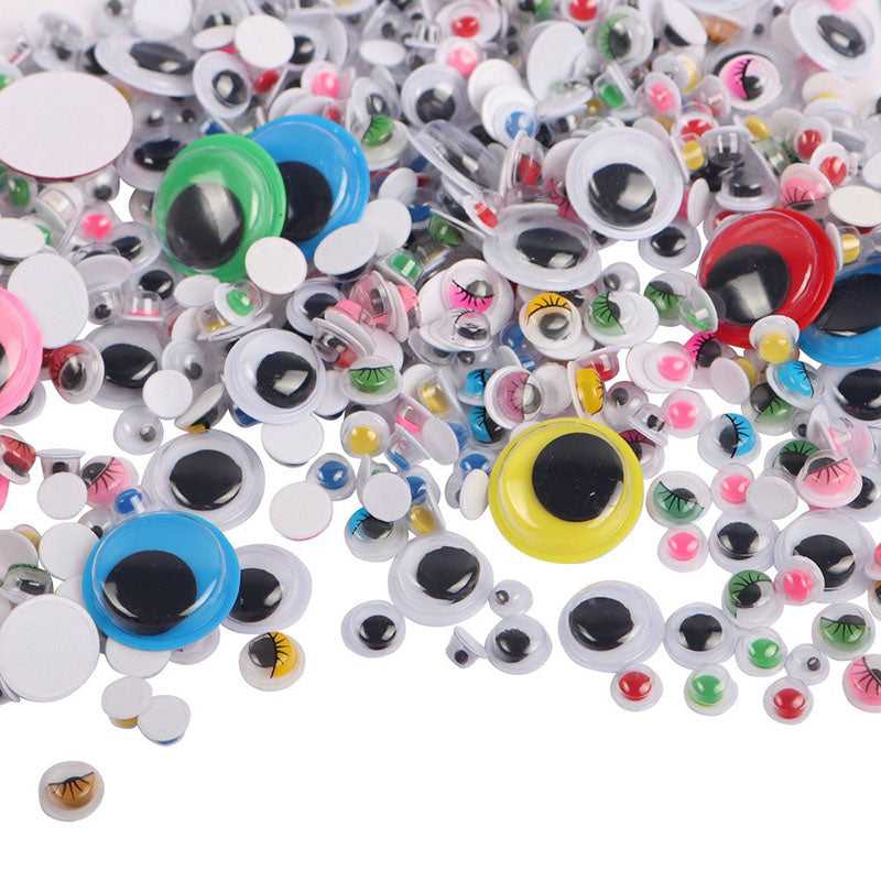 Movavle eyes mixed size self adhesive DIY craft accessories – which-craft