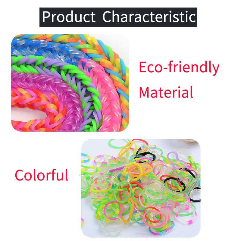 Rubber Bands Making Kit Loom for Kids, Bracelet making Kids Gift Kits which-craft