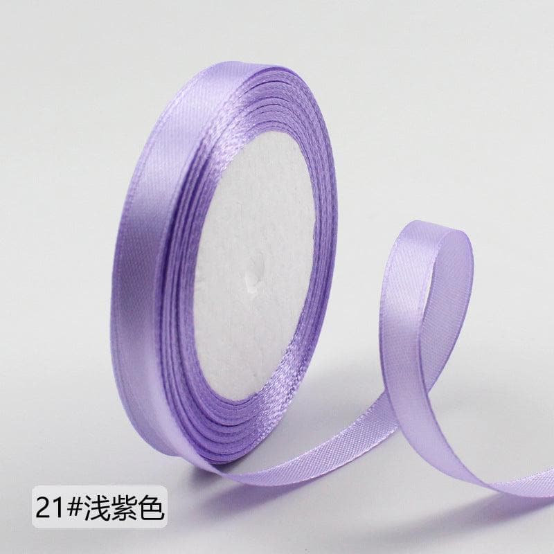 Satin ribbon Black ribbon for party and festival decoration which-craft