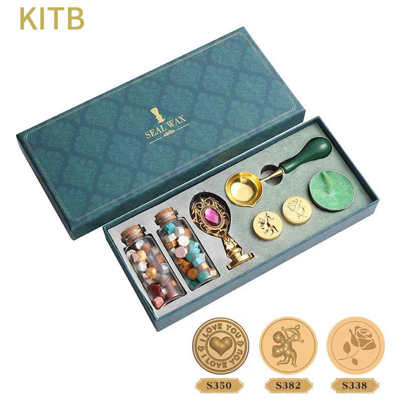 Sealing Wax kit for festival gift,wax seal stamp which-craft