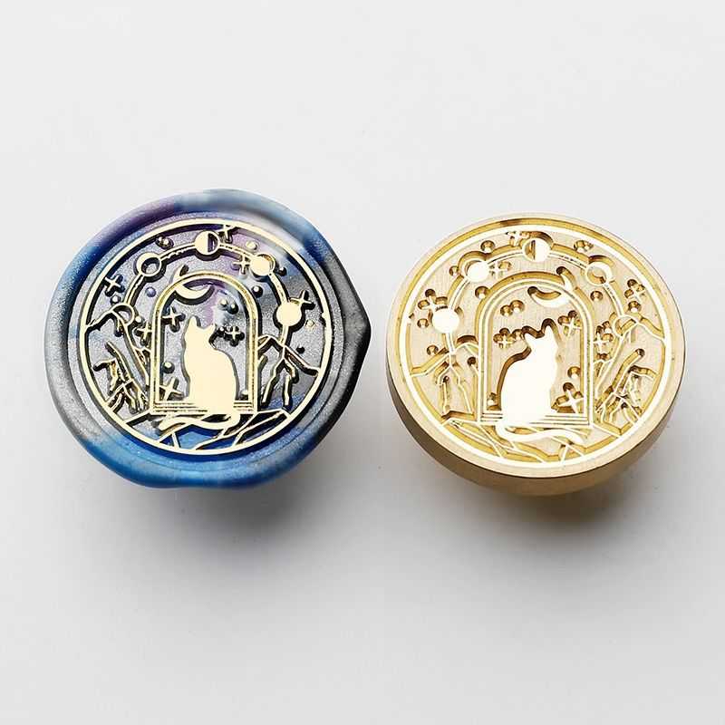 Wax Seal Stamp for wedding invitations Retro Metal envelopes sealing which-craft