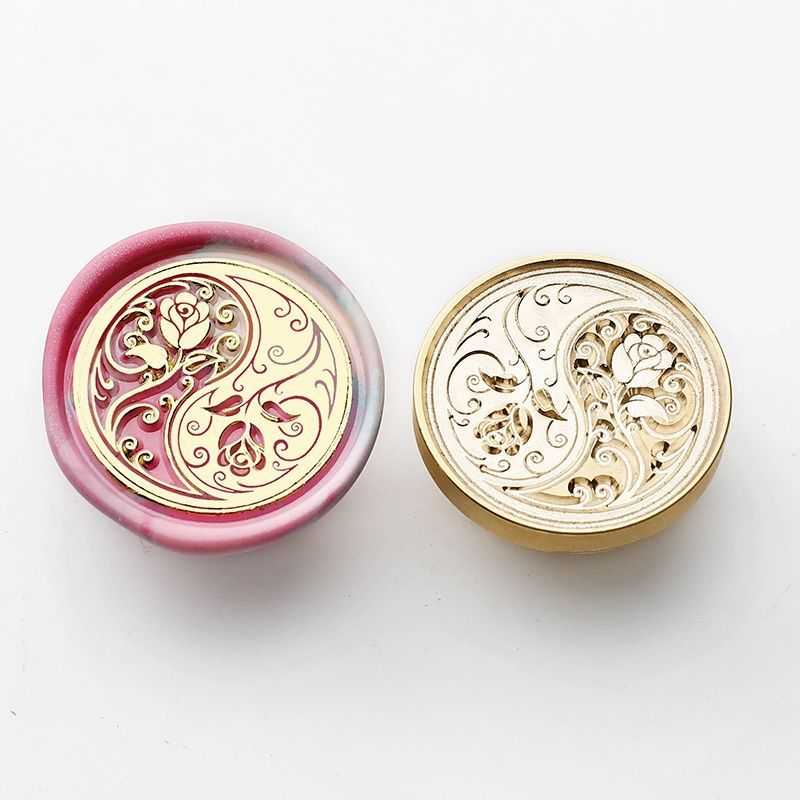 Wax Seal Stamp for wedding invitations Retro Metal envelopes sealing which-craft