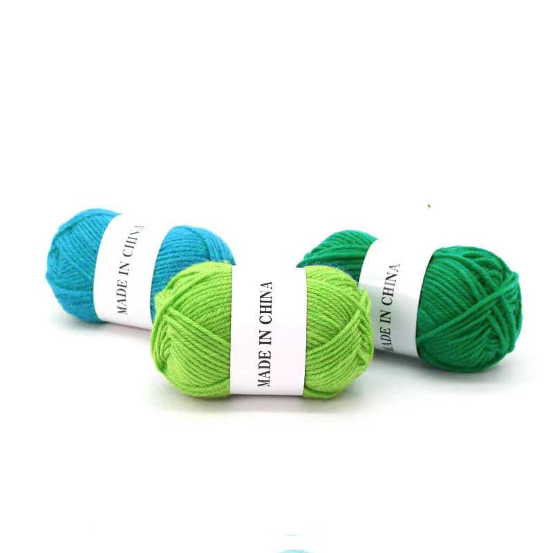 Yarn pom poms with 4pcs pom pom makers for DIY art and craft which-craft