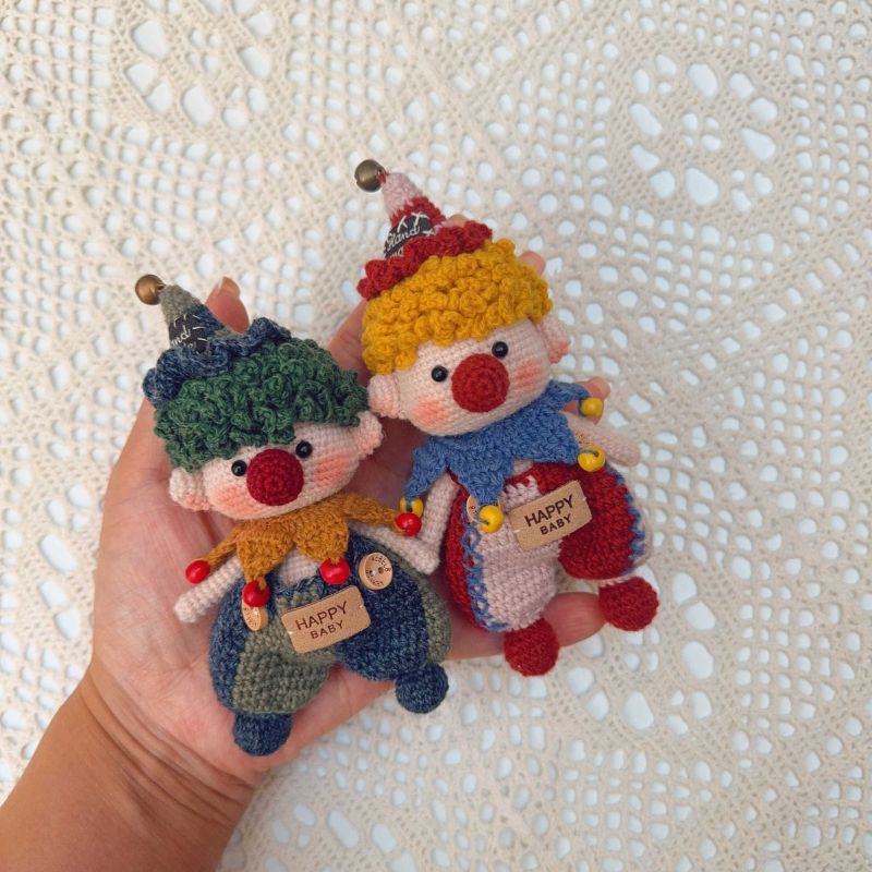 2pieces crochet doll kit with pattern