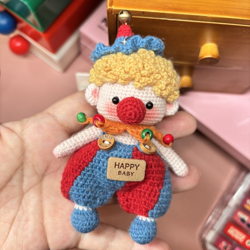 2pieces crochet doll kit with pattern