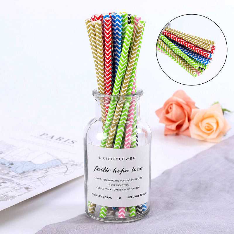 paper straws biodegradable Drinking Straws 100pcs which-craft