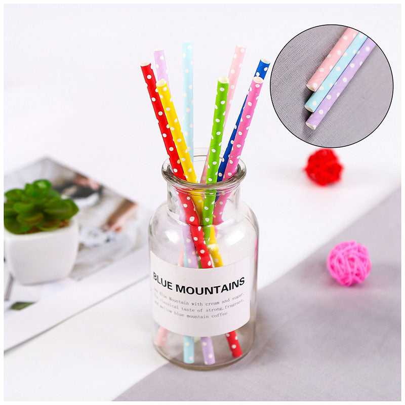 paper straws biodegradable Drinking Straws 100pcs which-craft