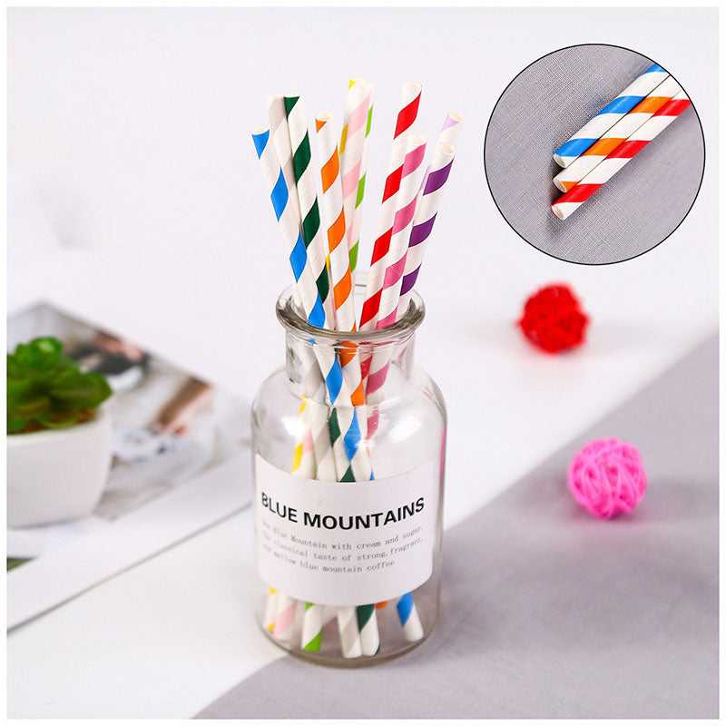 paper straws biodegradable Drinking Straws 100pcs which-craft