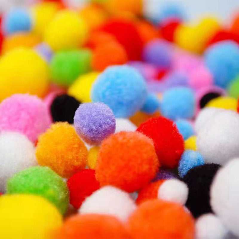 pompoms craft ball for DIY creative crafts decorations which-craft