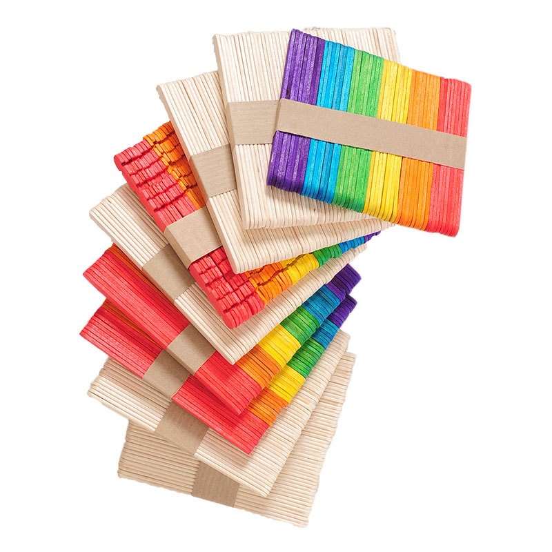 popsicle wooden sticks craft sticks  color wood craft sticks which-craft